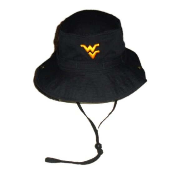 West Virginia Mountaineers Mens Bucket hat One Size Fits All New Ncaa - Picture 1 of 2